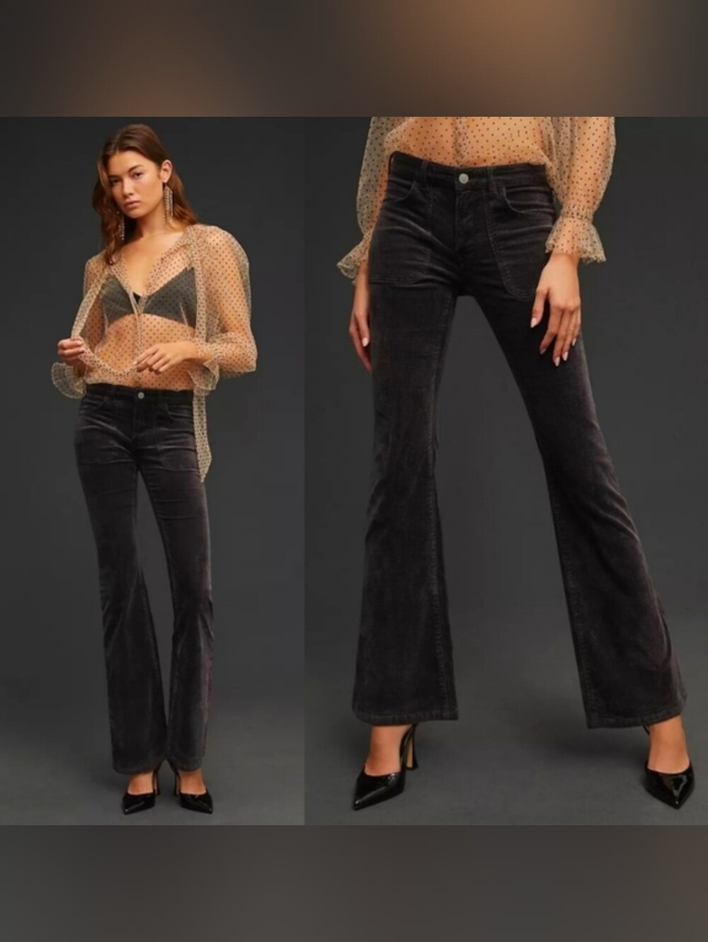 Pilcro The Icon Flare Corduroy Jeans